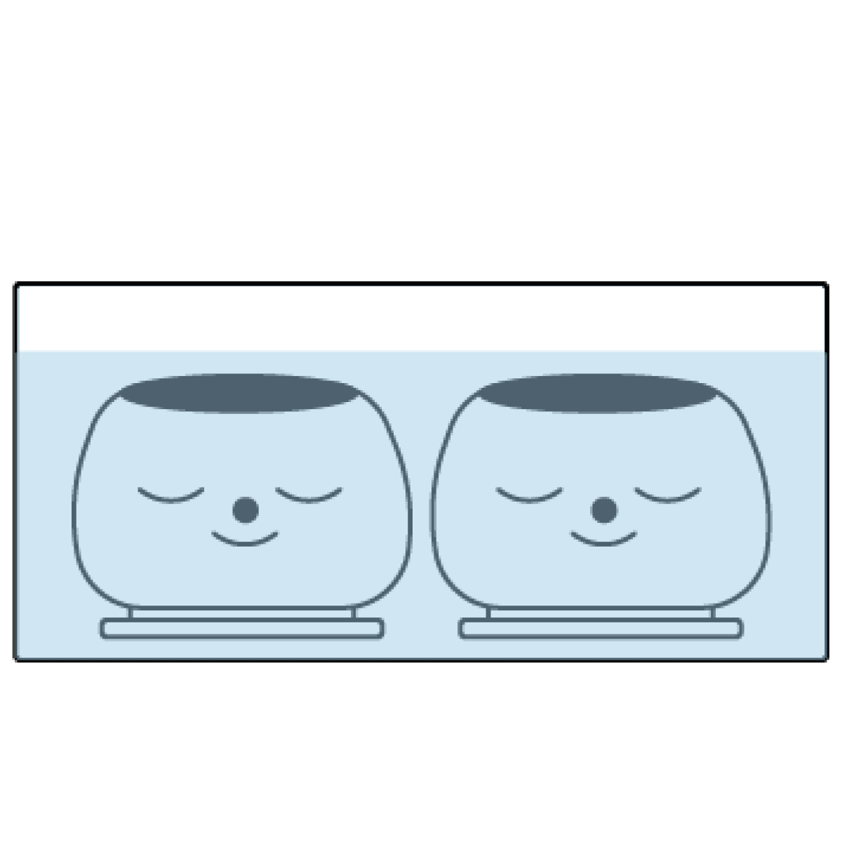 Силиконовые амбушюры AirPods Pro в воде