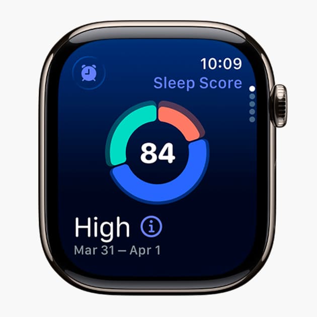 Оценка сна на Apple Watch