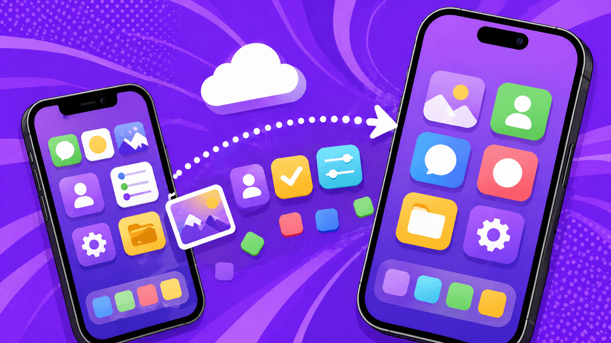 Как перенести данные со старого iPhone на новый