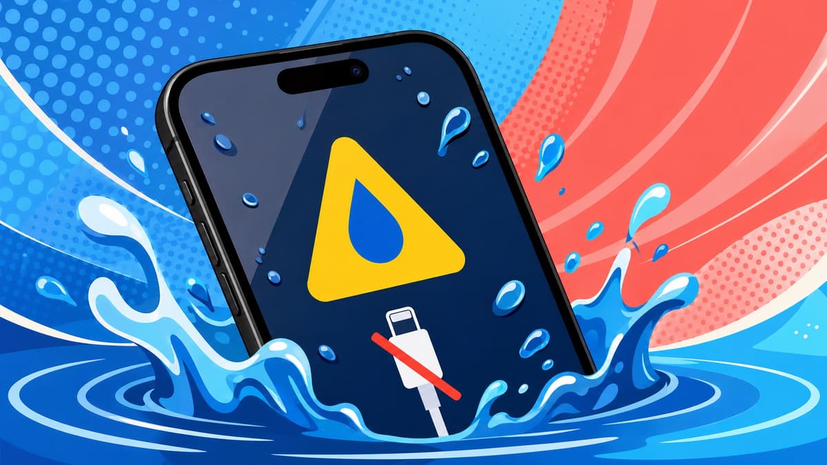 Что делать, если iPhone упал в воду