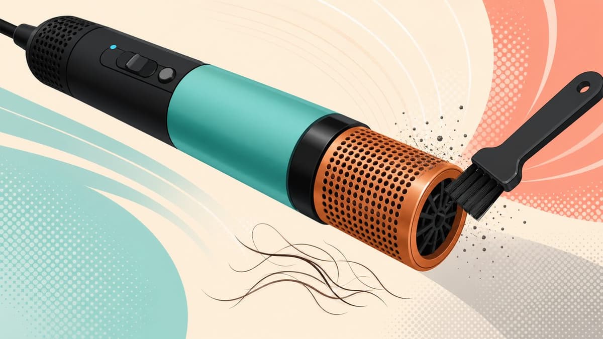 Как почистить Dyson Airwrap от волос и пыли